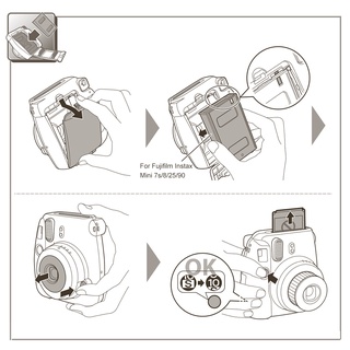 [promoción] Fujifilm Instax Mini Álbum De Papel blanco Para Fotos/impresión instantánea (9)