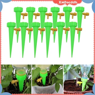 12 pzs sistema de púas de riego automático para plantas en maceta/sistema de riego por goteo/planta de jardín/herramienta de riego por goteo