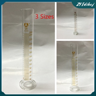 pro borosilicato vaso de vidrio medidor cilindro medidor de laboratorio (4)