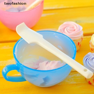 [twofashion] 1 espátula de silicona para pastel, crema, mezcla, raspador, mantequilla, accesorios para hornear [twofashion]