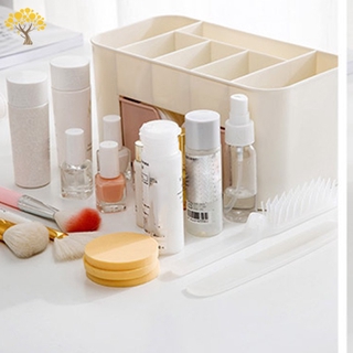 tocador cajón de belleza organizador de 6 compartimentos con 1 cajón cosmético caja de almacenamiento para el hogar oficina vanities baño encimera (3)