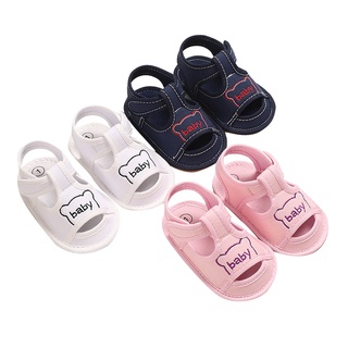 Walker dialand _sandalias de verano para bebé/niño/niña/sandalias transpirables antideslizantes/zapatos de primeros pasos suaves