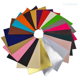 Zong 22 colores hojas de cuero sintético Gleit PU para bricolaje pendientes hacer foto stand Props (1)