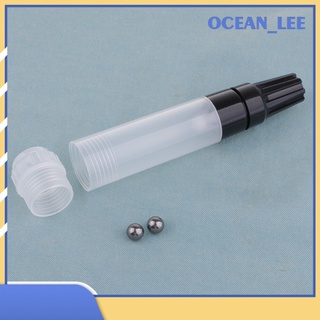 Ocean_lee bolígrafo De Plástico Transparente punta Fina media 0.7/7.8/8/10mm acuarela Pinturas al Óleo/pluma marcador vacía De Tinta