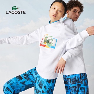 LACOSTE X Polaroid Co-branded Men and Women in Spring New Breathable Sweater |SH2183