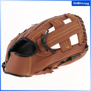 Softball Gloves Baseball Catcher Mitt PVC Gamer Glove 10.5/ 11.5 / 12.5 Inch - S