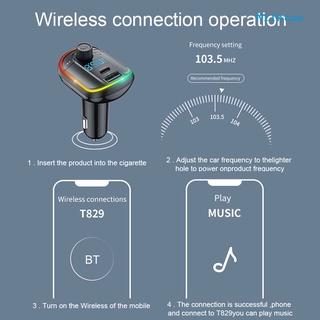 Transmisor Fm Pd 18w Bluetooth 5.0 reproductor Mp3 para teléfono/transmisor Fm (6)