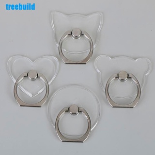 [Treebuild] soporte de montaje transparente para teléfono móvil, soporte de anillo de dedo, soporte para teléfono celular (3)