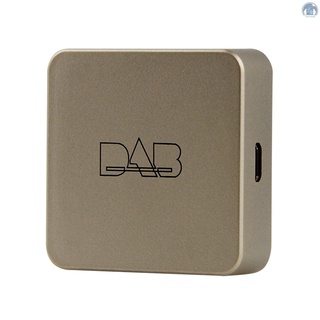 Lighthome DAB 004 DAB Box Digital Radio antena sintonizador FM transmisión USB alimentado por Radio de coche Android y superior (solo para países que tienen señal DAB)