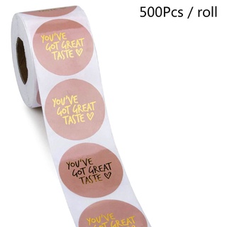 Be> 500 pegatinas hechas a mano de embalaje sello etiqueta Scrapbooking decoración papelería para hornear