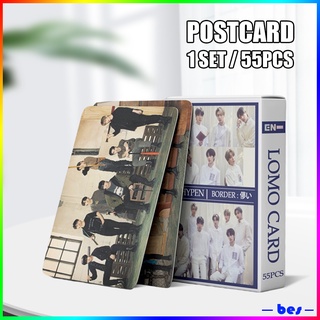 55 pzas/caja De tarjetas De Foto Enfipen 2021 Álbum De Bordas tarjetas postales Lomo