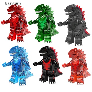 Easyturn Godzilla película de terror Lego minifiguras ciencia ficción monstruo Dino Man MY
