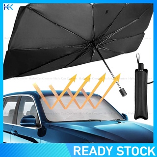 plegable parabrisas de coche parasol paraguas coche cubierta uv parasol aislamiento térmico ventana delantera protección interior