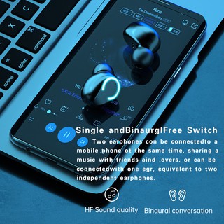 F9-47 B30 Inalámbrico Bluetooth Con Micrófono Auriculares Impermeables Control Táctil Y30 (5)