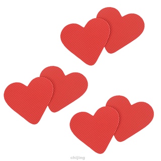 Adhesivo de tacón alto extraíble en forma de corazón, fácil de aplicar (4)