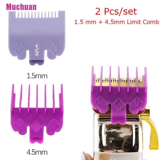 [Muchuan] 2 pzs/juego De peine eléctrico Para Máquina De corte De cabello guía De cabello