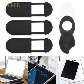 HERED 3pcs/pack Universal Webcam Cover Shield Privacy Security Camera Sticker Slider Shutter Plastic Ultra Thin Camera Cover