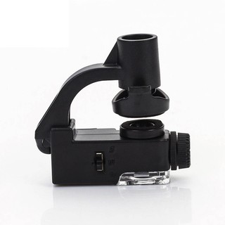 90X Zoom óptico de la cámara del teléfono lupa LED UV Clip microscopio lente para teléfono celular Universal (3)