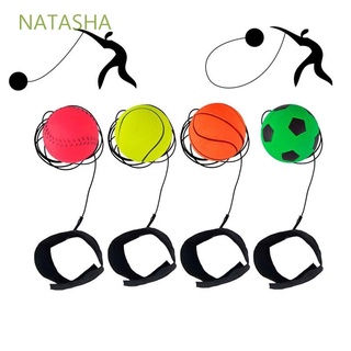 Natasha pelotas de juguete para niños pulsera juguetes dedo rigidez alivio de la banda de dedo bola de muñeca rebote bola/Multicolor