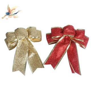 clysmable accesorios arco decorar decoraciones de navidad oro polvo arco colgante phnom penh doble capa arco de navidad/multicolor
