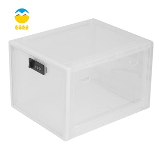 Caja De almacenamiento De Alimentos transparente con cerradura De contraseña A Xdbr3