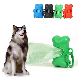 PARENT New Fecal Storage Dog Supplies Waste Holder Garbage Bag Dispenser Cleaning Outdoors Pet Products Faeces Box/Multicolor (4)