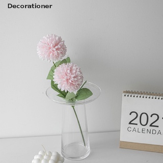 (decoración) flor artificial de seda diente de león bola de flores falsas diy decoración de boda hogar en venta