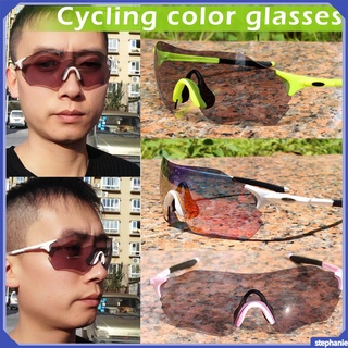 gafas de sol fotocromáticas auto lente tr90 deporte ciclismo fogging gafas hombres mujeres bicicleta de carretera gafas