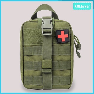 bolsa táctica kit de primeros auxilios al aire libre de emergencia bolsa de supervivencia rojo