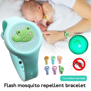pulsera repelente de mosquitos de dibujos animados para niños, aceite esencial, repelente de mosquitos, reloj ty