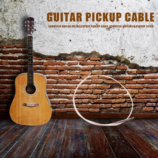hermosa guitarra folk piezo pickups tira de guitarra acústica musical duro pastilla palo
