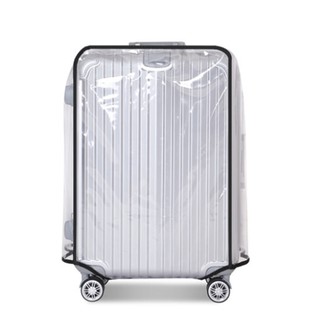 impermeable transparente de protección de equipaje maleta de viaje cubierta de equipaje (2)