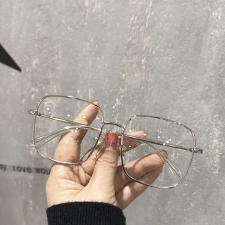 Lentes de marco de Metal de diseño creativo Anti-luz azul Anti-radiación miopía gafas mujer (9)