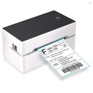 Escritorio envío impresora de etiquetas de alta velocidad USB + BT impresora térmica directa etiqueta etiqueta etiqueta engomada 40-80mm ancho de papel para envío envío envío códigos de barras etiquetas impresión Compatible con Amazon Ebay Shopify FedEx USPS Ets