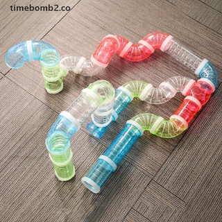 [time2] Plastic Training Playing Tool External Tunnel Hamster Toys Hamster Cage Pipeline [time2]