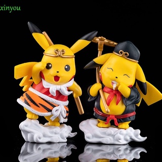 Figuras De acción xinyou Pokemon Pikachu mono king Dos Desenhos Animados cosplay juguetes Boneca