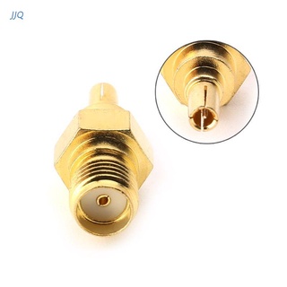 HJJQ CRC9 Male Plug To SMA Female Jack RF Connector Coaxial Converter Adapter Straight