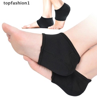 topn 1 par de calcetines de fascitis plantar para talón de pie, almohadilla para aliviar el dolor del talón. (9)