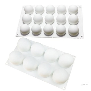 SH Silicone Baking Mold For Cakes Dessert Mold Pastry Chocolate Ball Shape Mousse