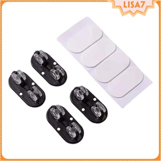 (Lisa7) 4 piezas De ruedas autoadhesivas Caster con cajas De almacenamiento pequeñas De ruedas adhesivas De almacenamiento móvil Para caja De movimiento