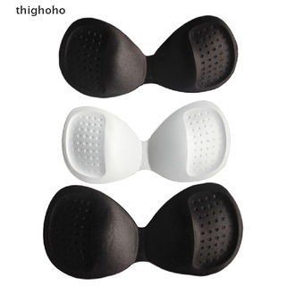 Thighoho 1x Women Summer Swimsuit Padding Insert Sponge Foam Bra Pads Chest Invisible Pad CO