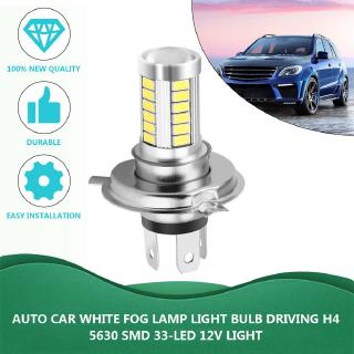 lámpara antiniebla blanca para coche, color blanco, bombilla de conducción h4 5630 smd 33-led 12v