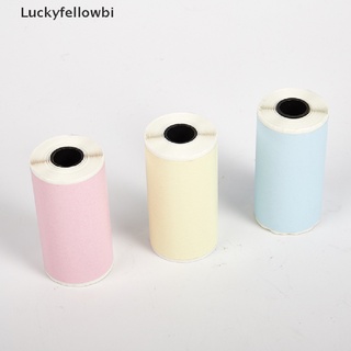 [luckyfellowbi] 3 piezas mini impresora fotográfica imprimible pegatina rollo de papel térmico autoadhesivo [caliente]
