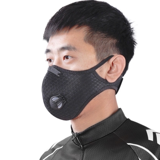 Kn95 mascarilla Facial con 5 capas De protección De carbón activado doble Máscara Anti-Smog (5)