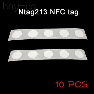 10pcs NFC Etiquetas Pegatina 13.56 MHZ 25mm Chip Universal Durable Para Teléfono Móvil (1)