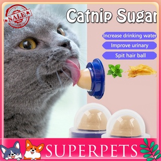 [BIGSALE] Gato Nutritivo Crema Lamiendo Caramelo Sólido Catnip Bola De Azúcar Energía Mascota Snack Juguete