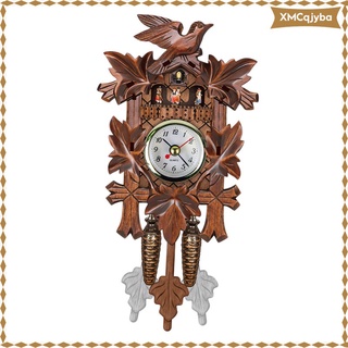reloj de cuco alemán creativo de madera arte reloj de pared decoración del hogar excelente regalo
