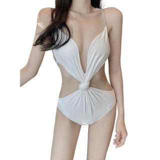 nuevo traje de baño femenino verano 2021 nuevo bikini sexy europeo y americano delgado coreano ins correa de primavera caliente de una pieza