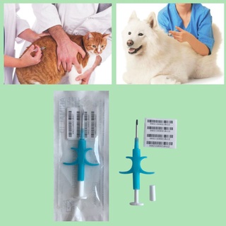 DIV 6 bag/set New Animal Chip Syringe Implantable Identification ID Dogs Pet Insurance Chips 1.25x7 mm (8)