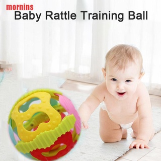 {mornins} pelota de juguete para bebé divertido Multicolor actividad educativa niño suave sonidos resistentes a mordeduras UUW